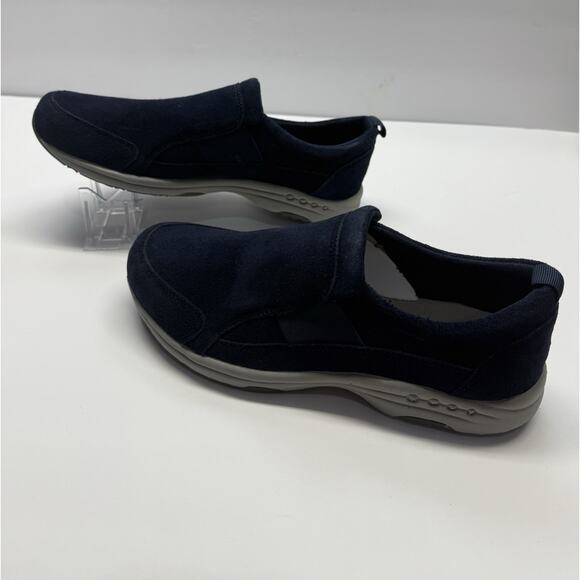 Easy Spirt Dark Blue Trippe Women's Size 9 M Slip On Shoe's New - Picture 5 of 10